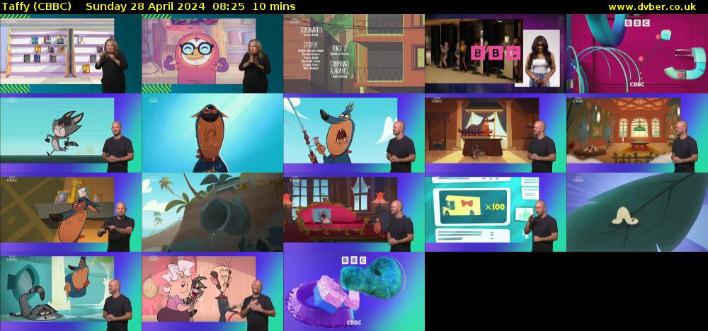 Taffy (CBBC) Sunday 28 April 2024 08:25 - 08:35