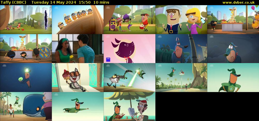 Taffy (CBBC) Tuesday 14 May 2024 15:50 - 16:00