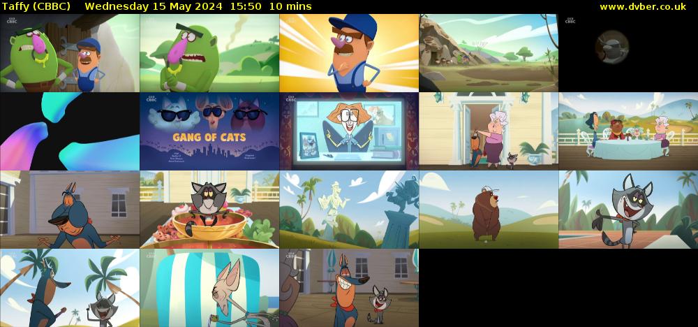 Taffy (CBBC) Wednesday 15 May 2024 15:50 - 16:00