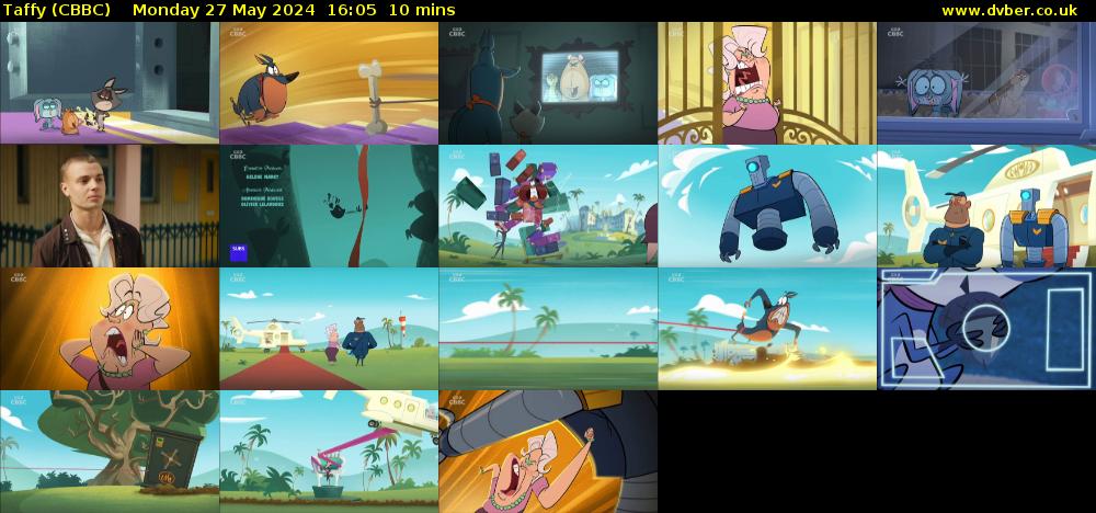 Taffy (CBBC) Monday 27 May 2024 16:05 - 16:15