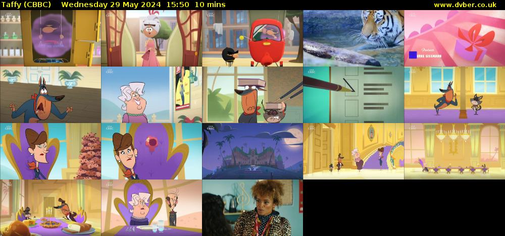 Taffy (CBBC) Wednesday 29 May 2024 15:50 - 16:00
