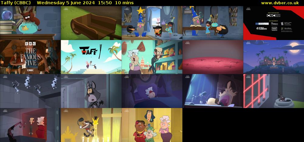 Taffy (CBBC) Wednesday 5 June 2024 15:50 - 16:00