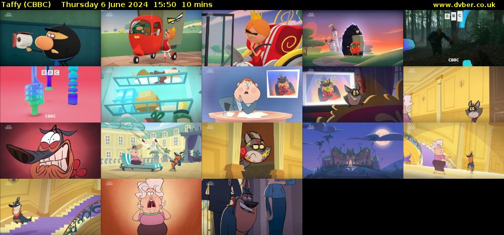 Taffy (CBBC) Thursday 6 June 2024 15:50 - 16:00