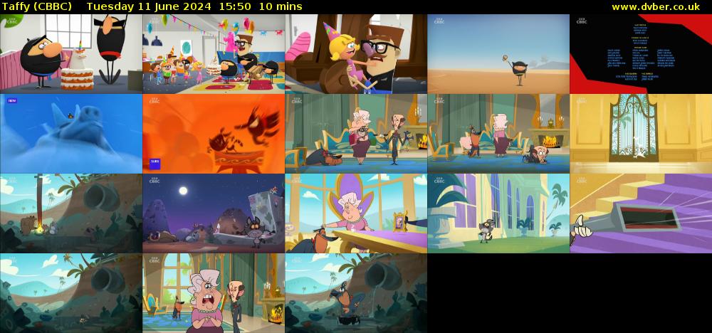 Taffy (CBBC) Tuesday 11 June 2024 15:50 - 16:00