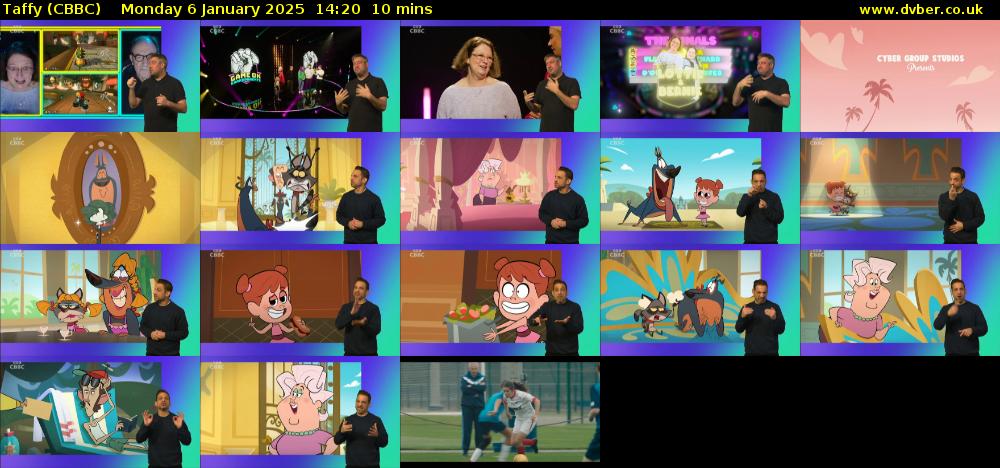 Taffy (CBBC) Monday 6 January 2025 14:20 - 14:30