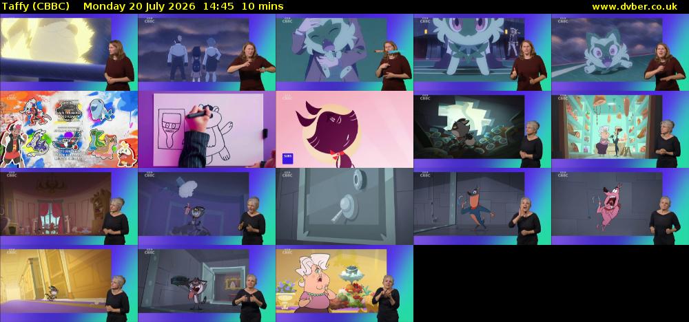 Taffy (CBBC) Monday 20 July 2026 14:45 - 14:55