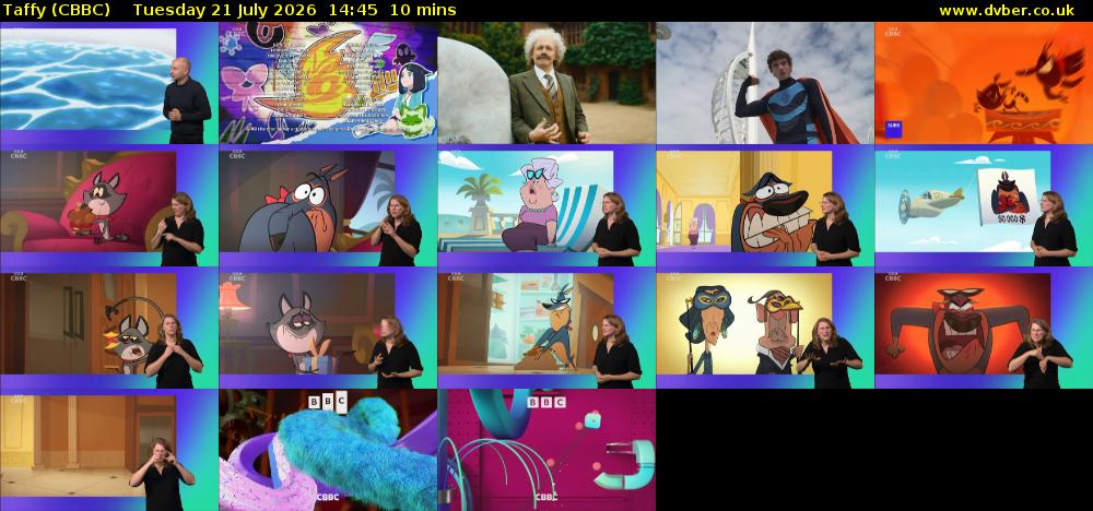 Taffy (CBBC) Tuesday 21 July 2026 14:45 - 14:55
