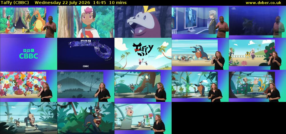 Taffy (CBBC) Wednesday 22 July 2026 14:45 - 14:55