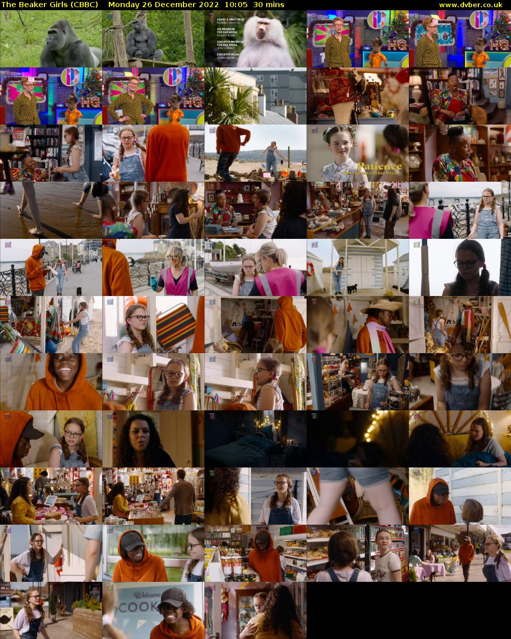 The Beaker Girls (CBBC) Monday 26 December 2022 10:05 - 10:35