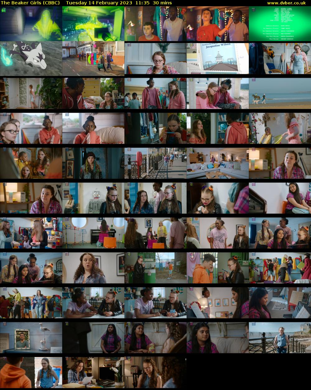 The Beaker Girls (CBBC) Tuesday 14 February 2023 11:35 - 12:05