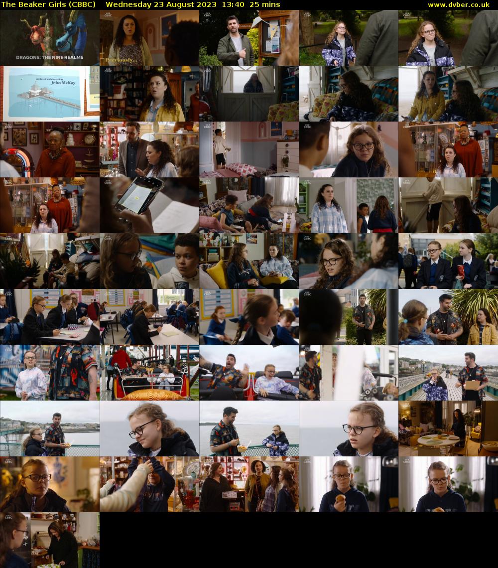 The Beaker Girls (CBBC) Wednesday 23 August 2023 13:40 - 14:05