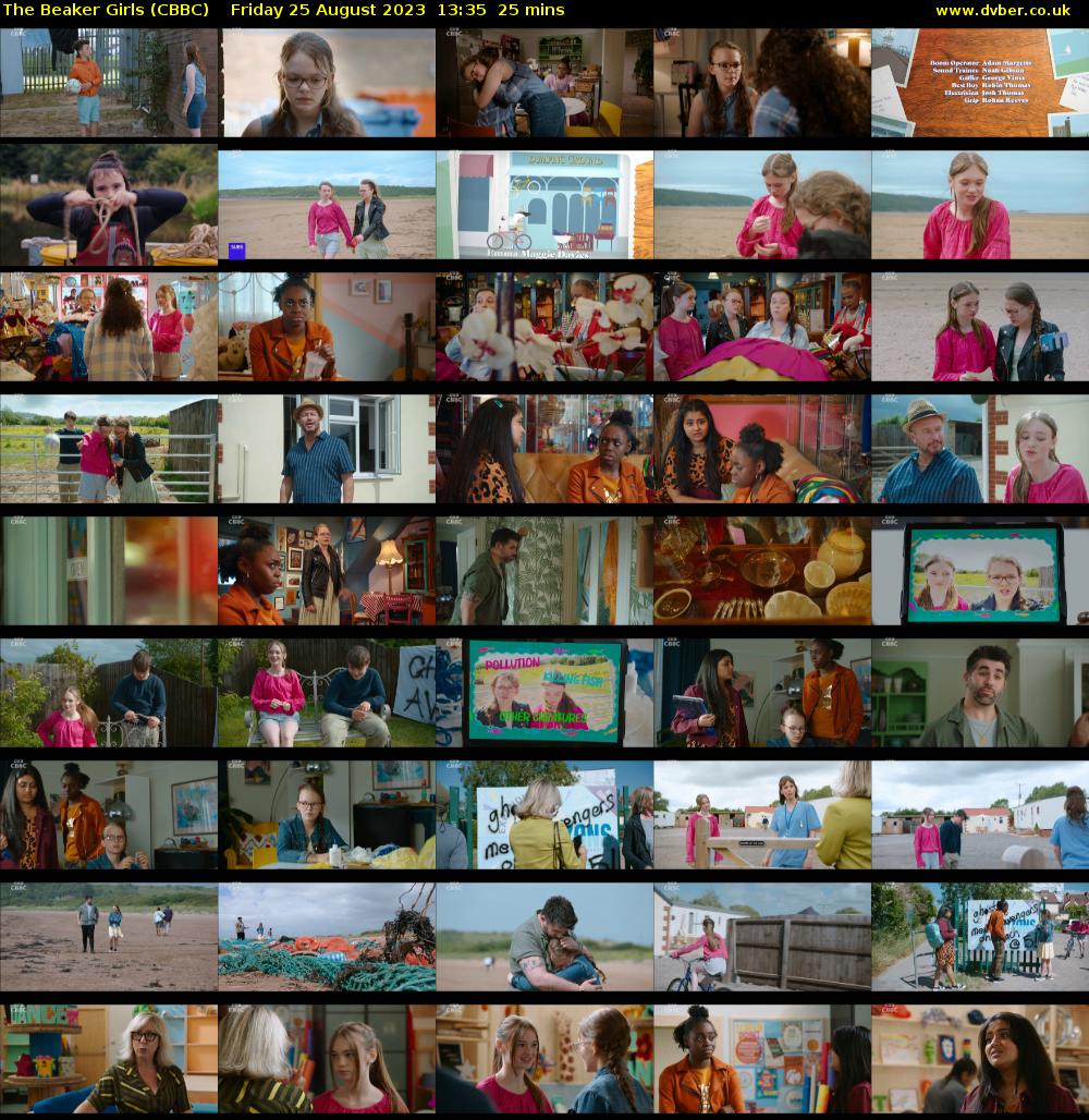 The Beaker Girls (CBBC) Friday 25 August 2023 13:35 - 14:00