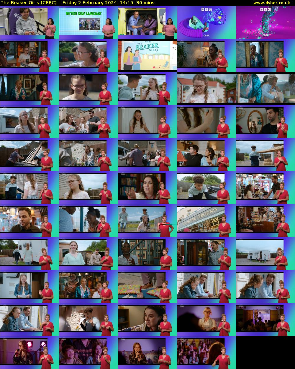 The Beaker Girls (CBBC) Friday 2 February 2024 14:15 - 14:45
