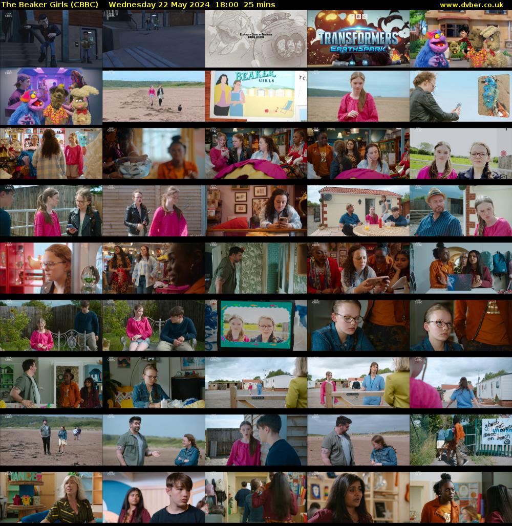 The Beaker Girls (CBBC) Wednesday 22 May 2024 18:00 - 18:25