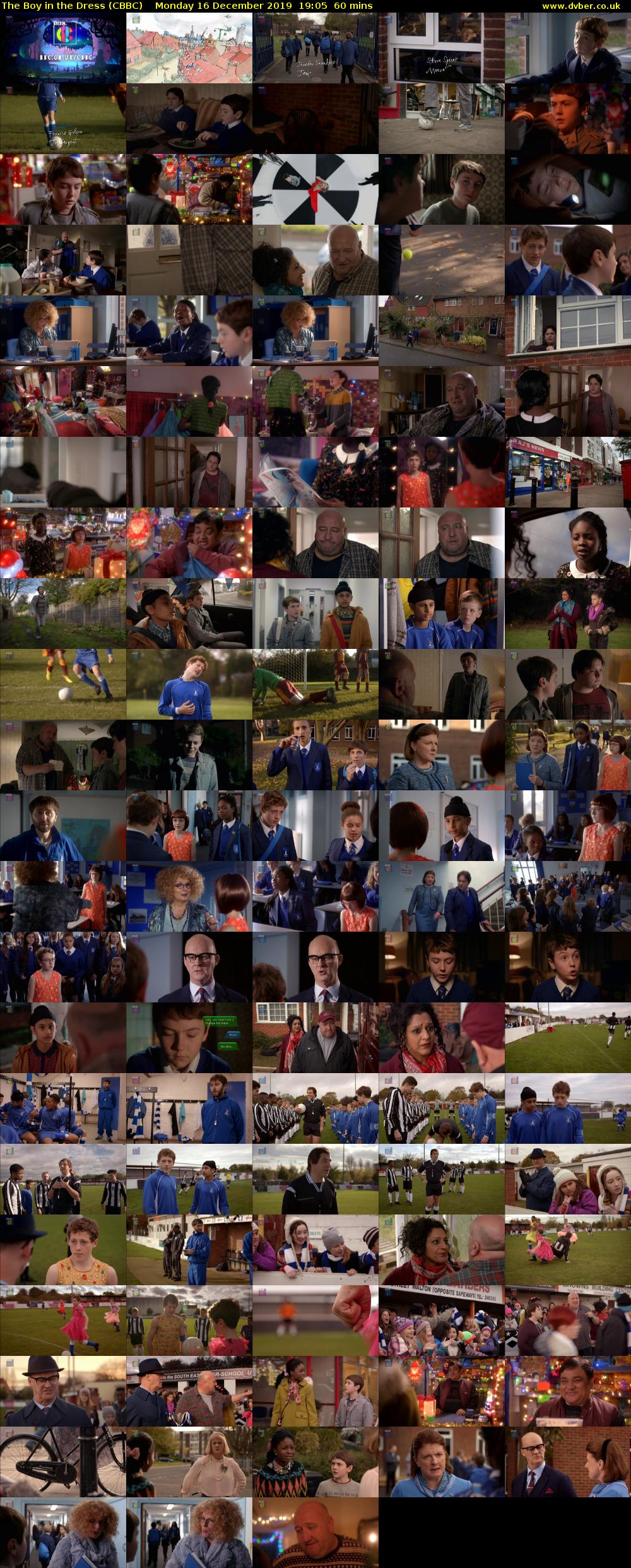 The Boy in the Dress (CBBC) Monday 16 December 2019 19:05 - 20:05