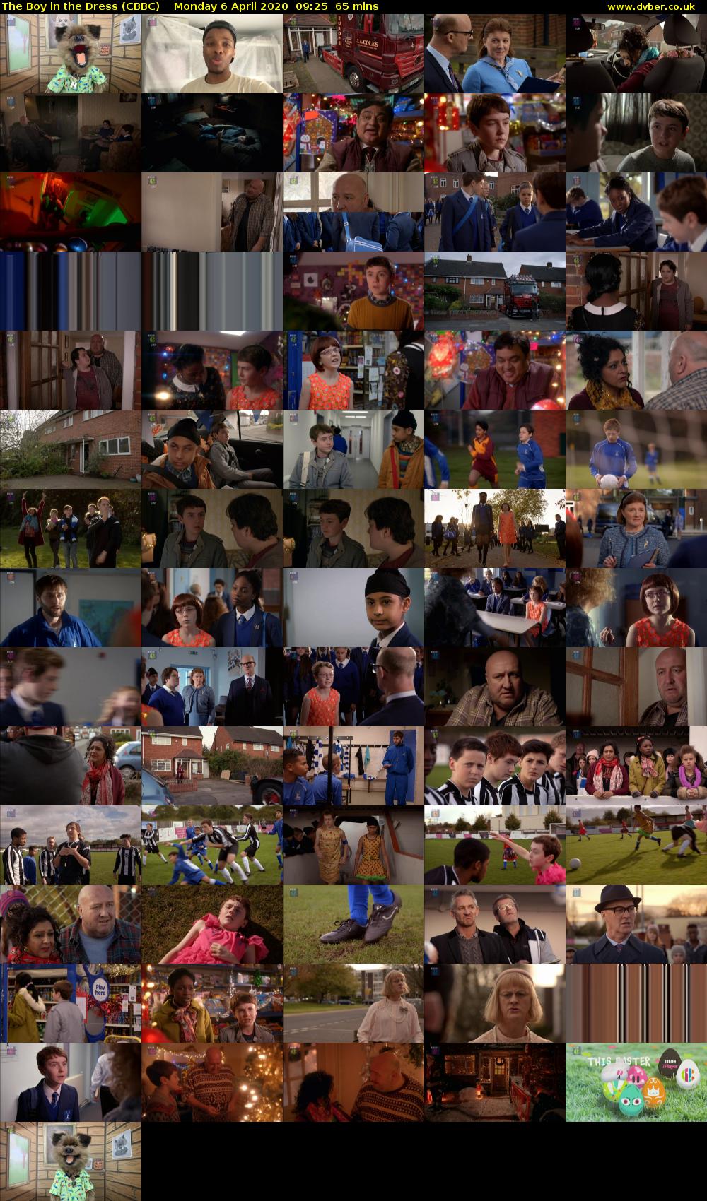 The Boy in the Dress (CBBC) Monday 6 April 2020 09:25 - 10:30