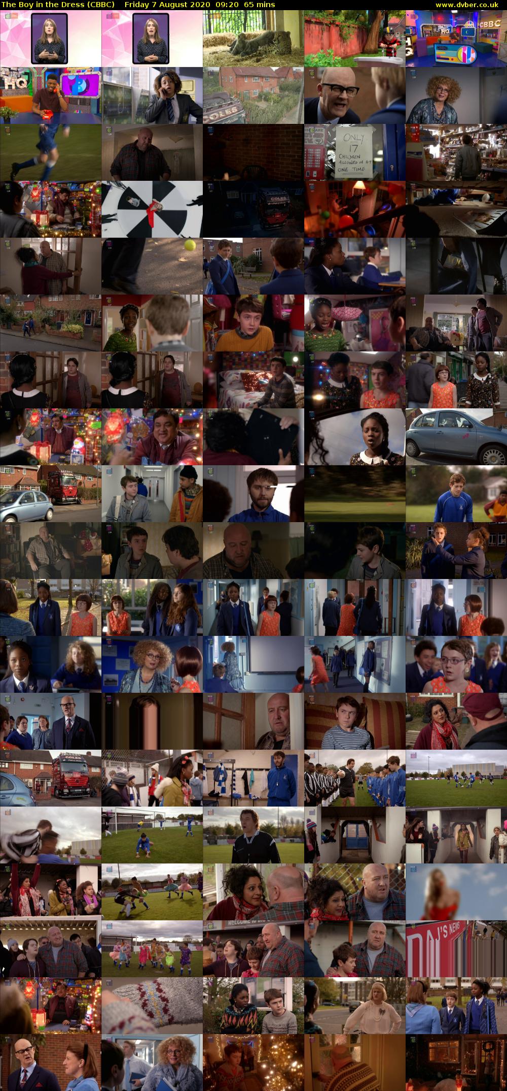 The Boy in the Dress (CBBC) Friday 7 August 2020 09:20 - 10:25