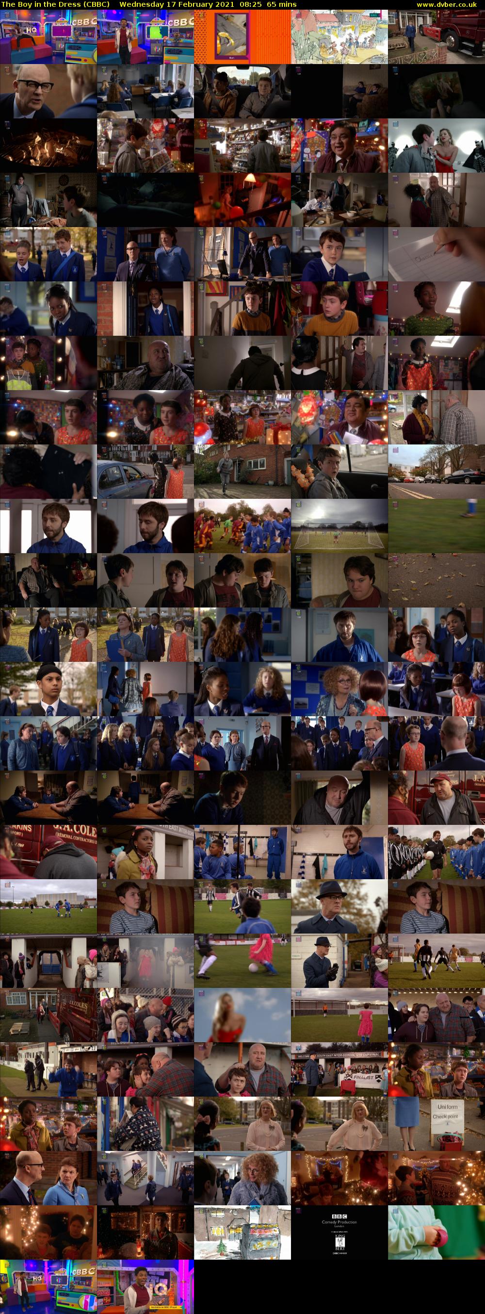 The Boy in the Dress (CBBC) Wednesday 17 February 2021 08:25 - 09:30