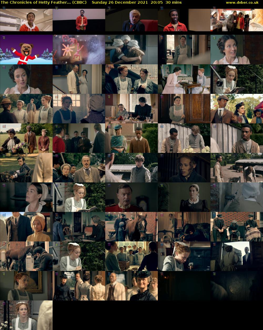 The Chronicles of Hetty Feather... (CBBC) Sunday 26 December 2021 20:05 - 20:35