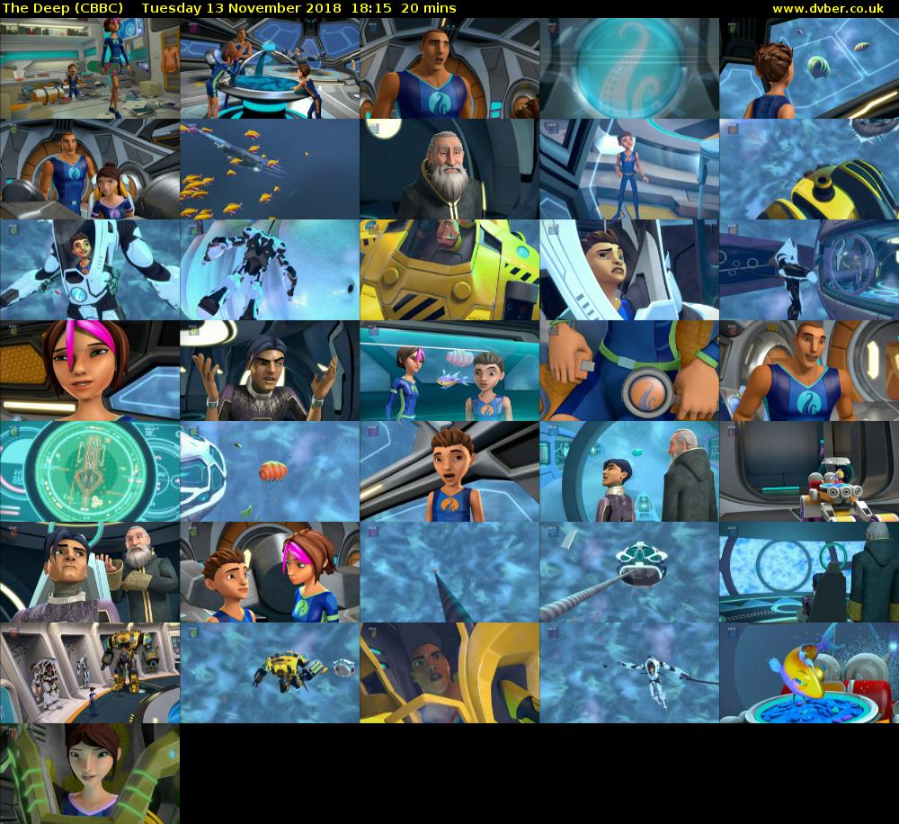 The Deep (CBBC) Tuesday 13 November 2018 18:15 - 18:35