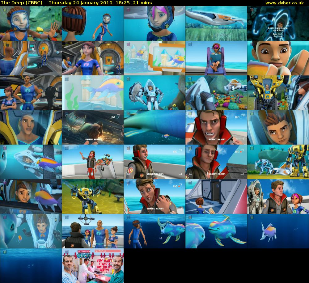 The Deep (CBBC) Thursday 24 January 2019 18:25 - 18:46