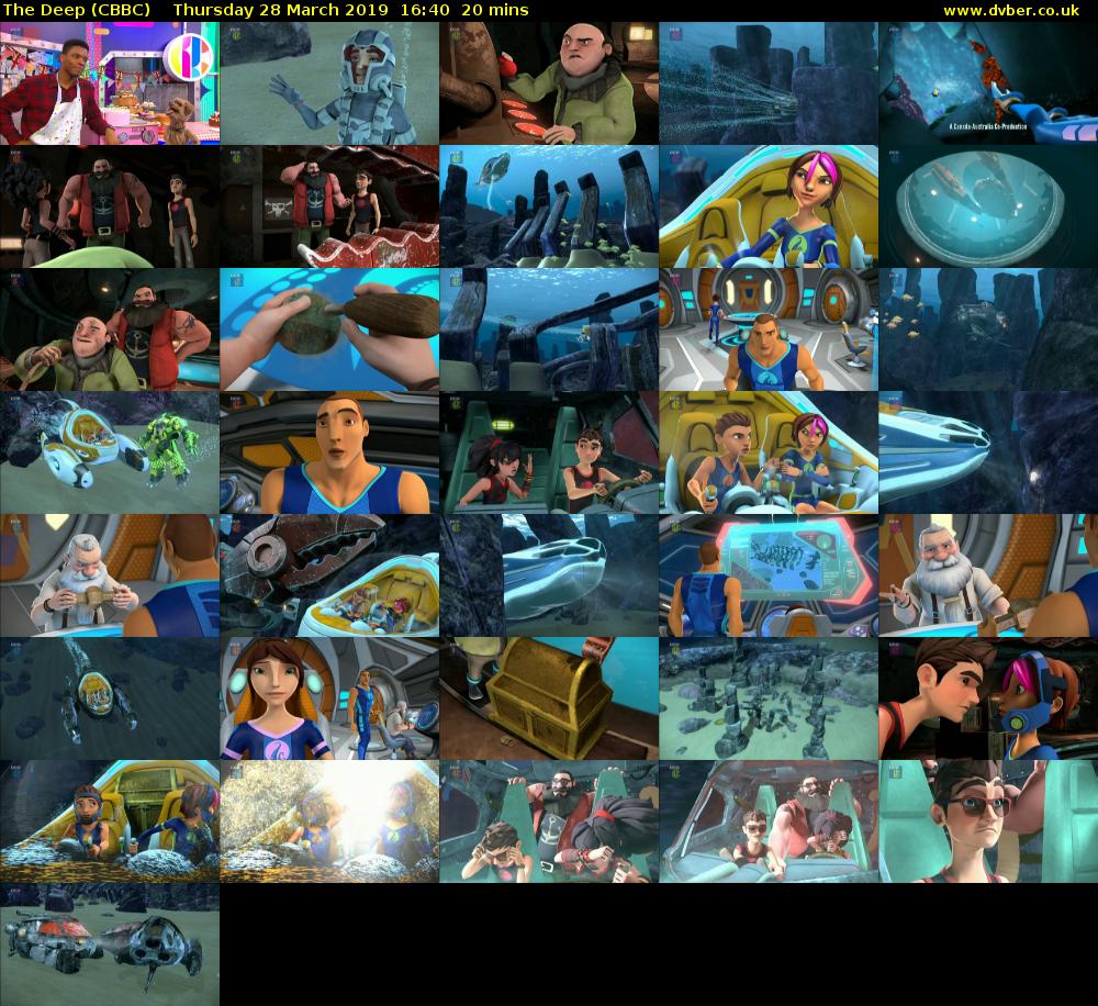 The Deep (CBBC) Thursday 28 March 2019 16:40 - 17:00