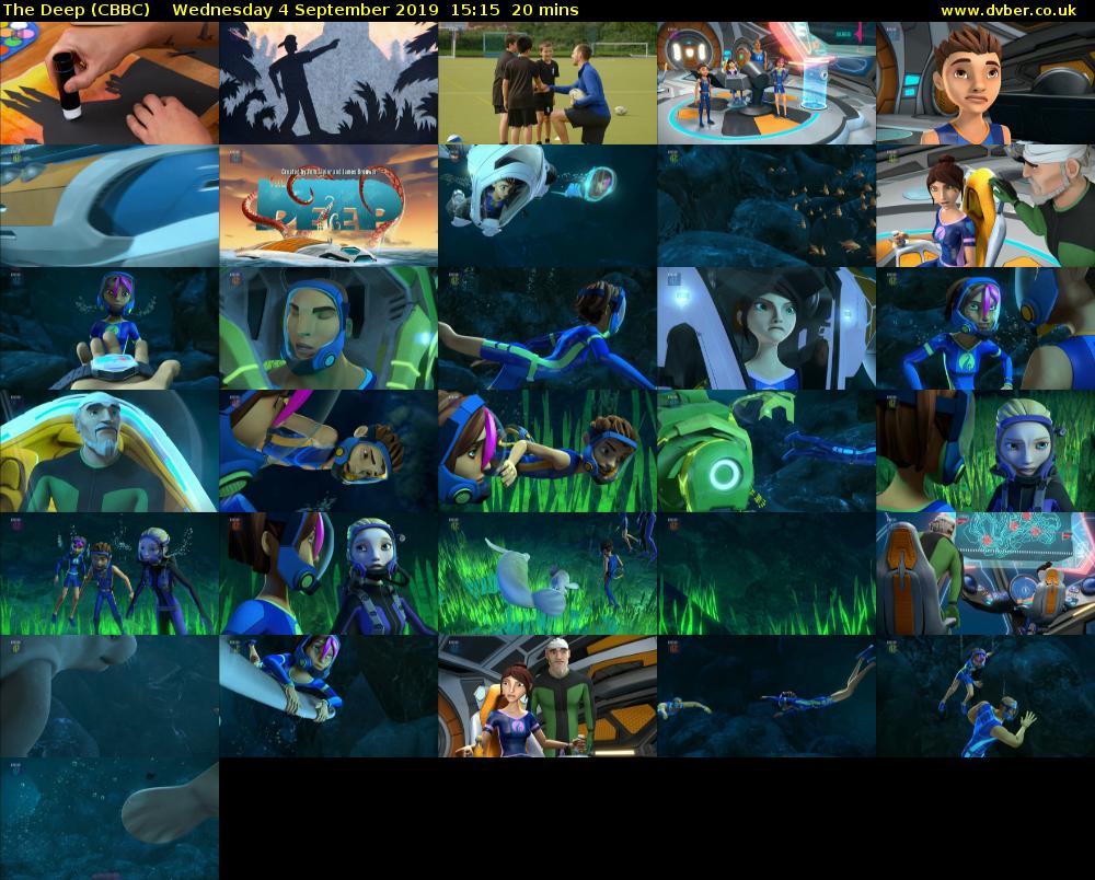 The Deep (CBBC) Wednesday 4 September 2019 15:15 - 15:35