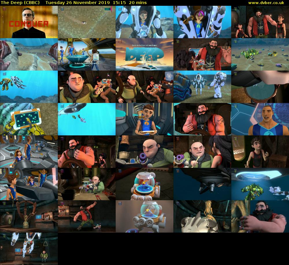 The Deep (CBBC) Tuesday 26 November 2019 15:15 - 15:35