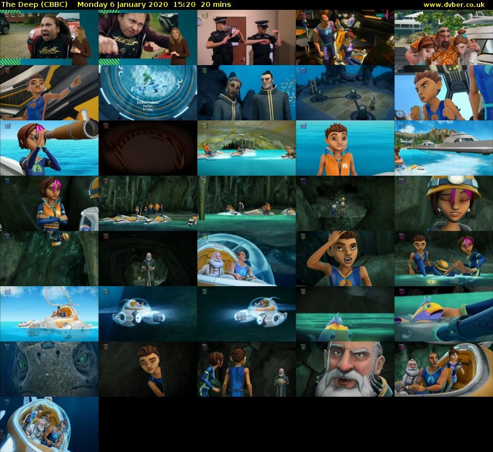 The Deep (CBBC) Monday 6 January 2020 15:20 - 15:40
