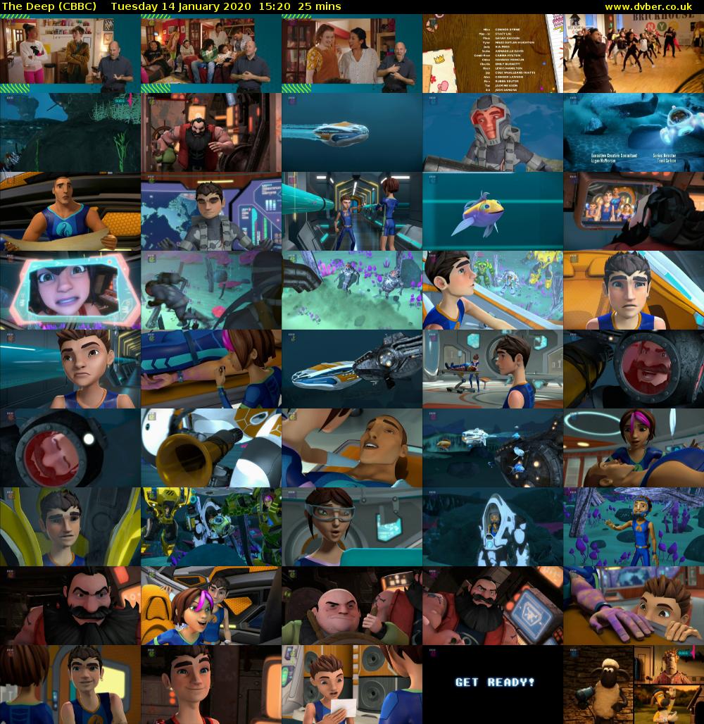 The Deep (CBBC) Tuesday 14 January 2020 15:20 - 15:45