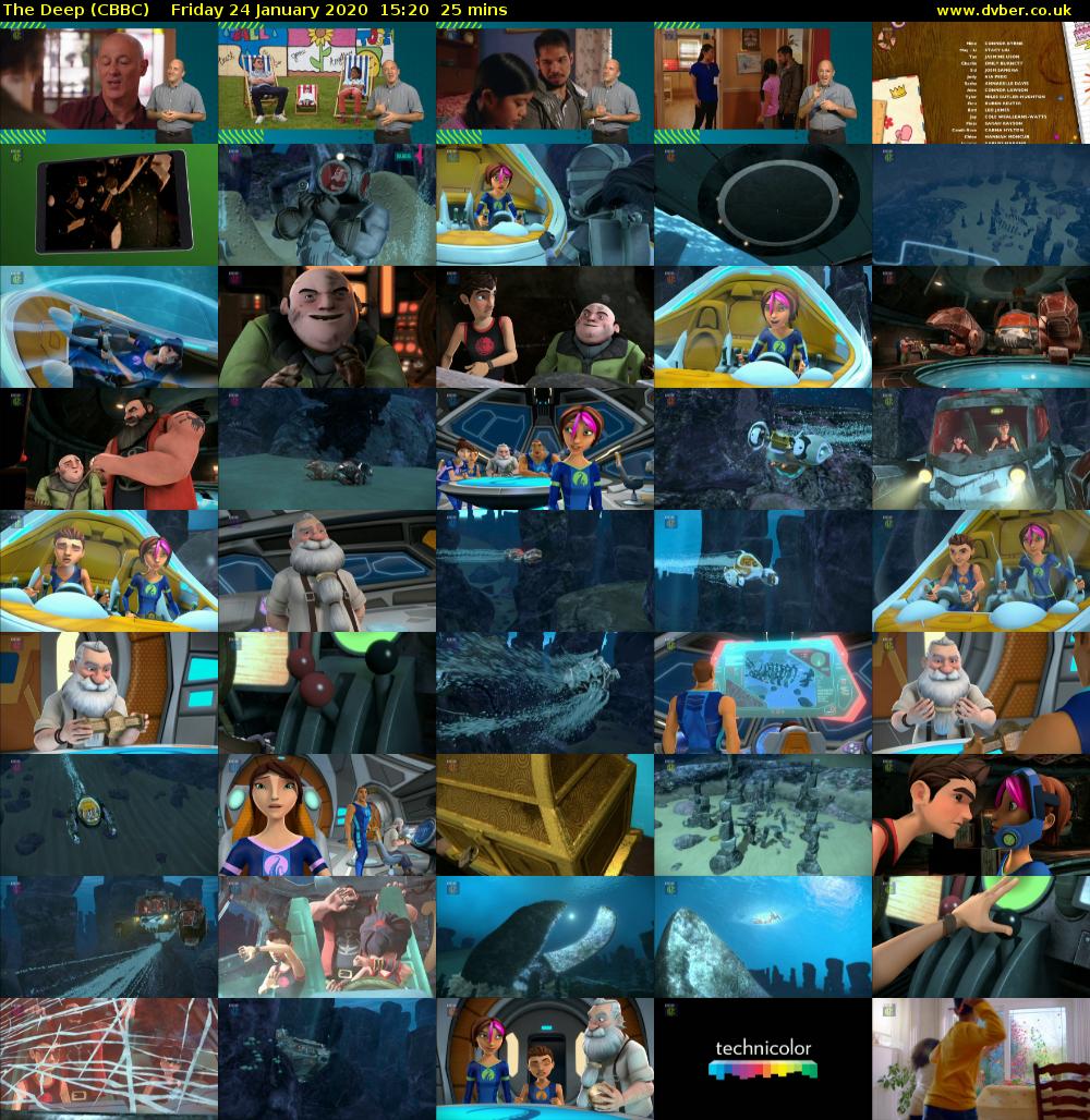 The Deep (CBBC) Friday 24 January 2020 15:20 - 15:45