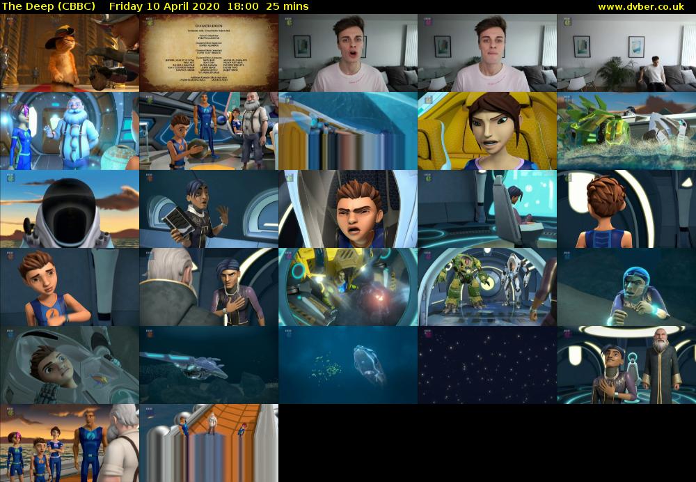 The Deep (CBBC) Friday 10 April 2020 18:00 - 18:25