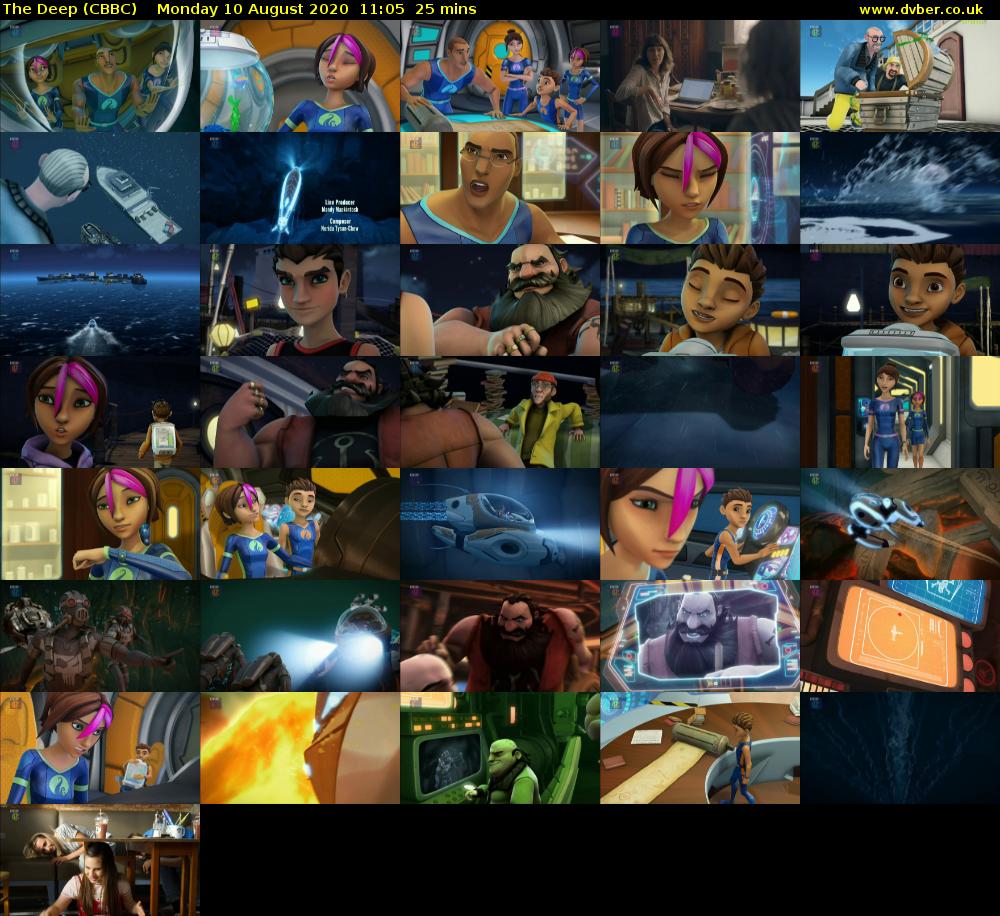 The Deep (CBBC) Monday 10 August 2020 11:05 - 11:30