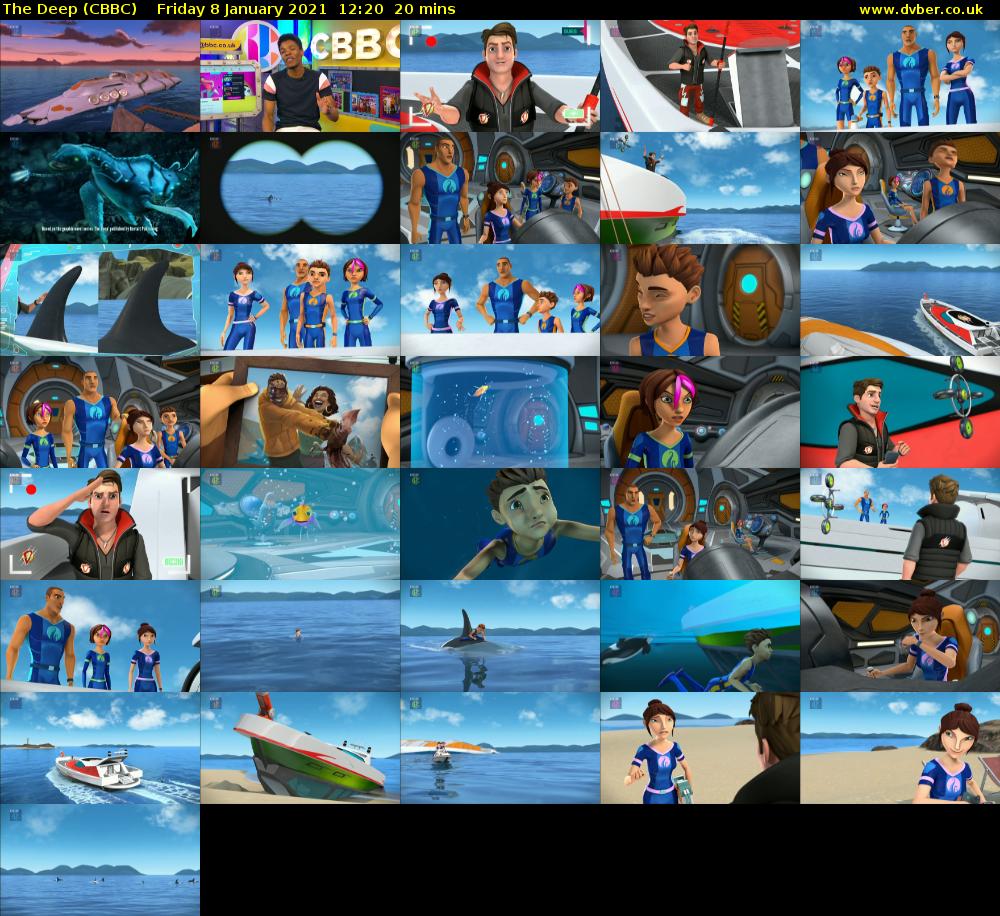 The Deep (CBBC) Friday 8 January 2021 12:20 - 12:40