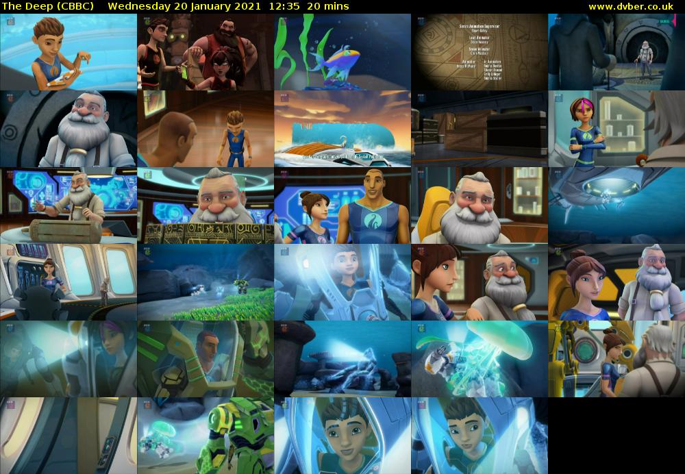 The Deep (CBBC) Wednesday 20 January 2021 12:35 - 12:55