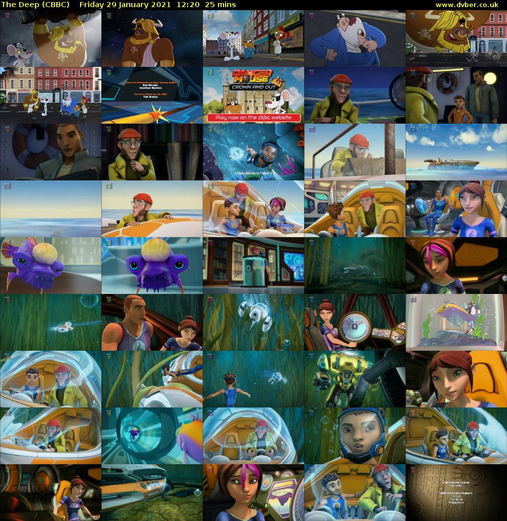 The Deep (CBBC) Friday 29 January 2021 12:20 - 12:45