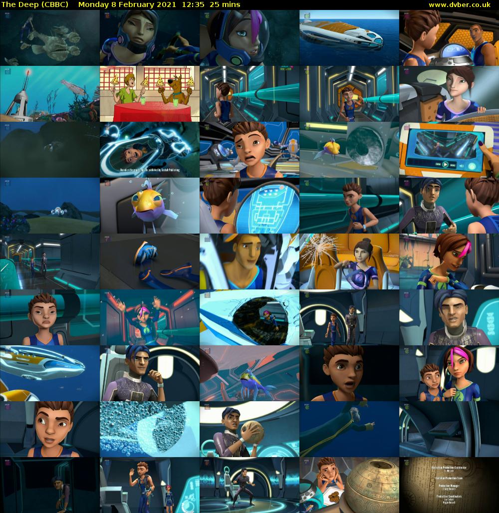 The Deep (CBBC) Monday 8 February 2021 12:35 - 13:00