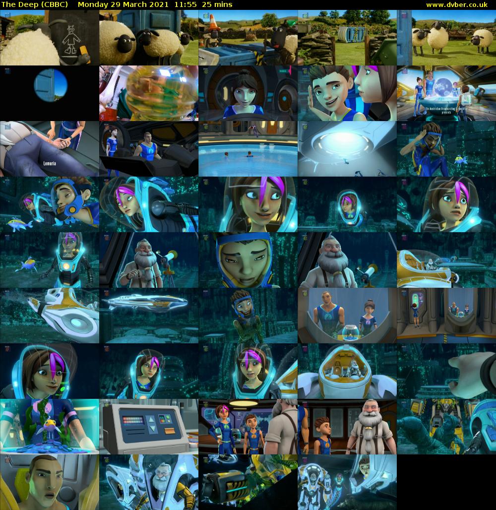 The Deep (CBBC) Monday 29 March 2021 11:55 - 12:20