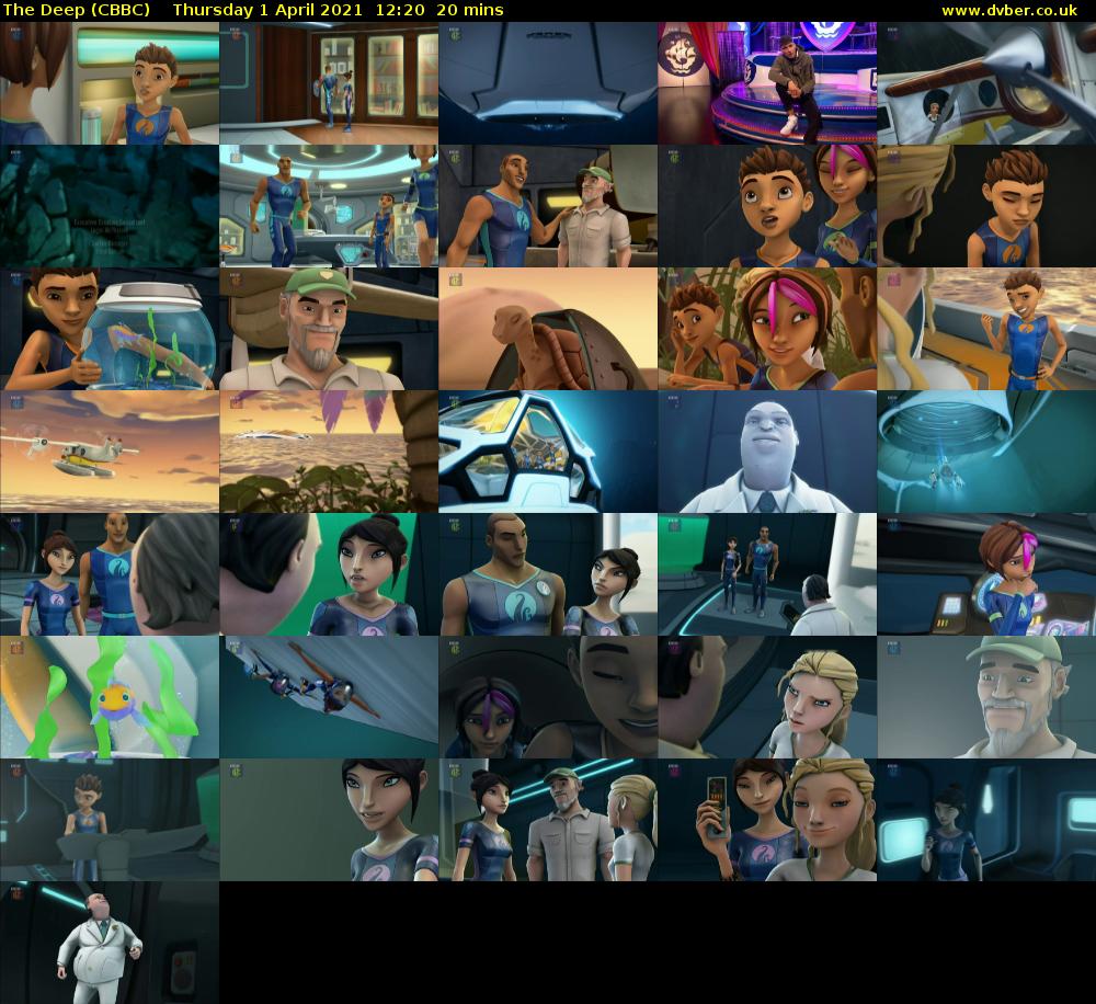 The Deep (CBBC) Thursday 1 April 2021 12:20 - 12:40
