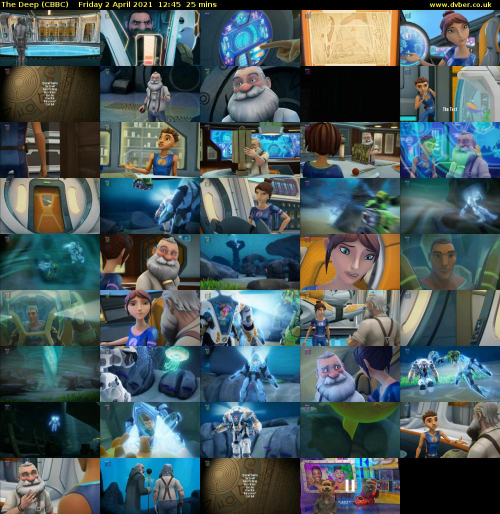 The Deep (CBBC) Friday 2 April 2021 12:45 - 13:10