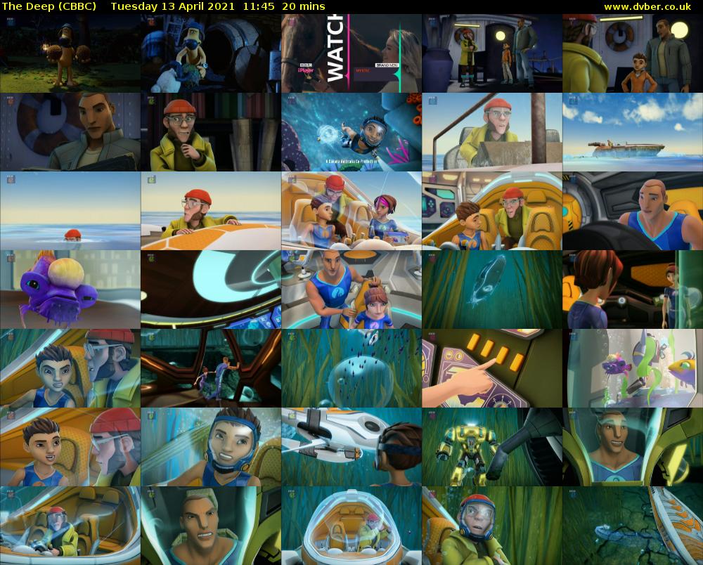 The Deep (CBBC) Tuesday 13 April 2021 11:45 - 12:05
