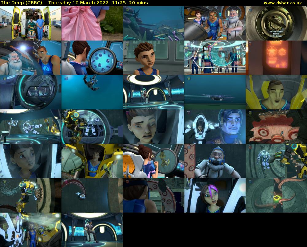 The Deep (CBBC) Thursday 10 March 2022 11:25 - 11:45