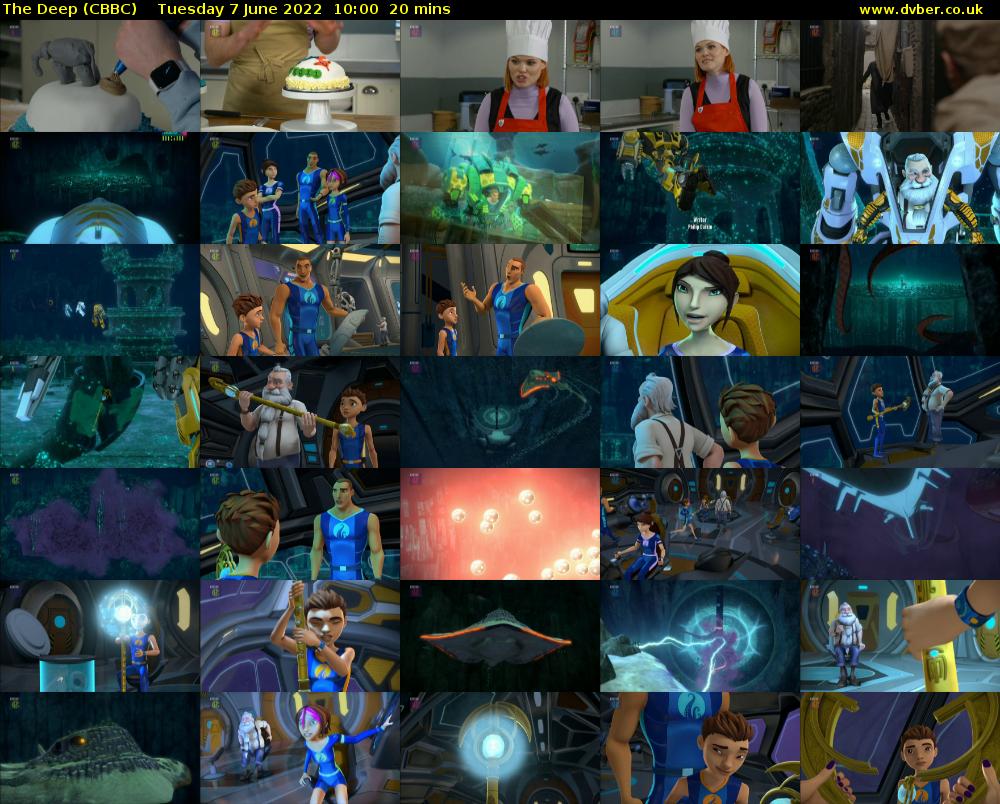 The Deep (CBBC) Tuesday 7 June 2022 10:00 - 10:20