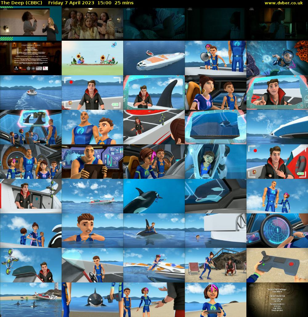 The Deep (CBBC) Friday 7 April 2023 15:00 - 15:25