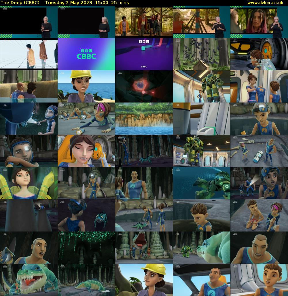 The Deep (CBBC) Tuesday 2 May 2023 15:00 - 15:25