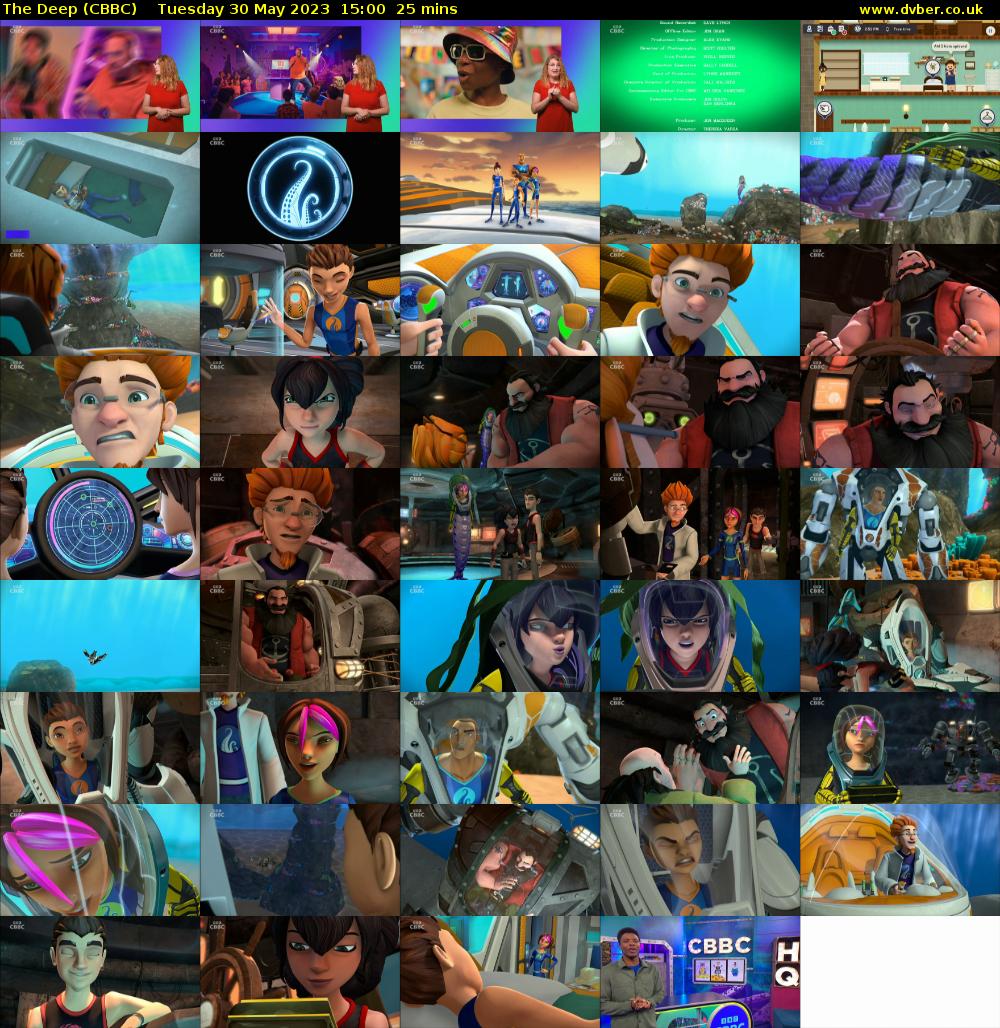 The Deep (CBBC) Tuesday 30 May 2023 15:00 - 15:25