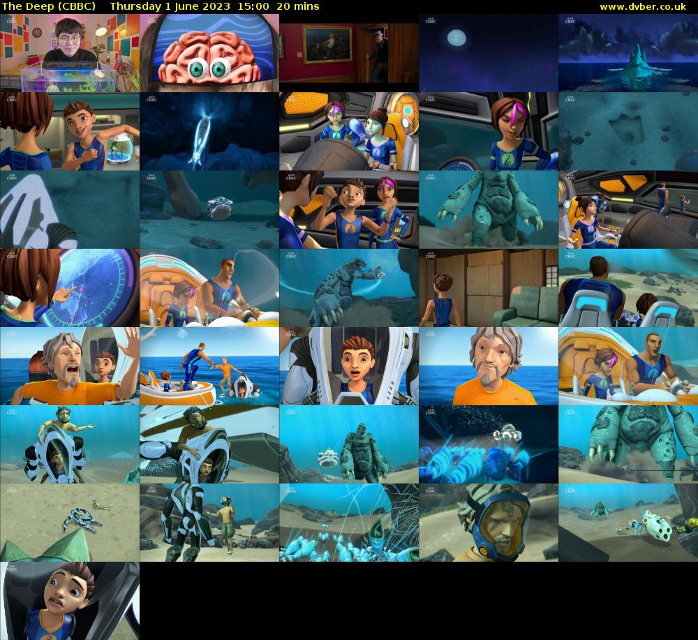 The Deep (CBBC) Thursday 1 June 2023 15:00 - 15:20