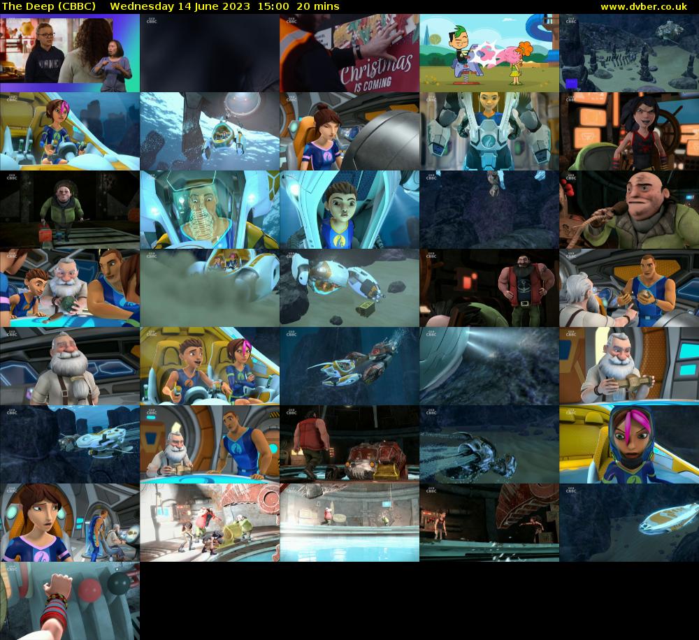 The Deep (CBBC) Wednesday 14 June 2023 15:00 - 15:20