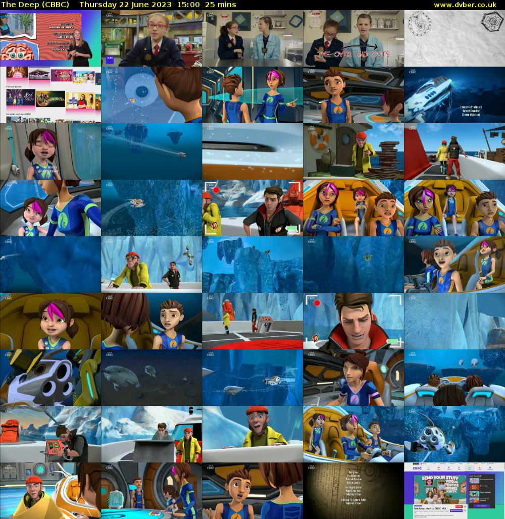The Deep (CBBC) Thursday 22 June 2023 15:00 - 15:25