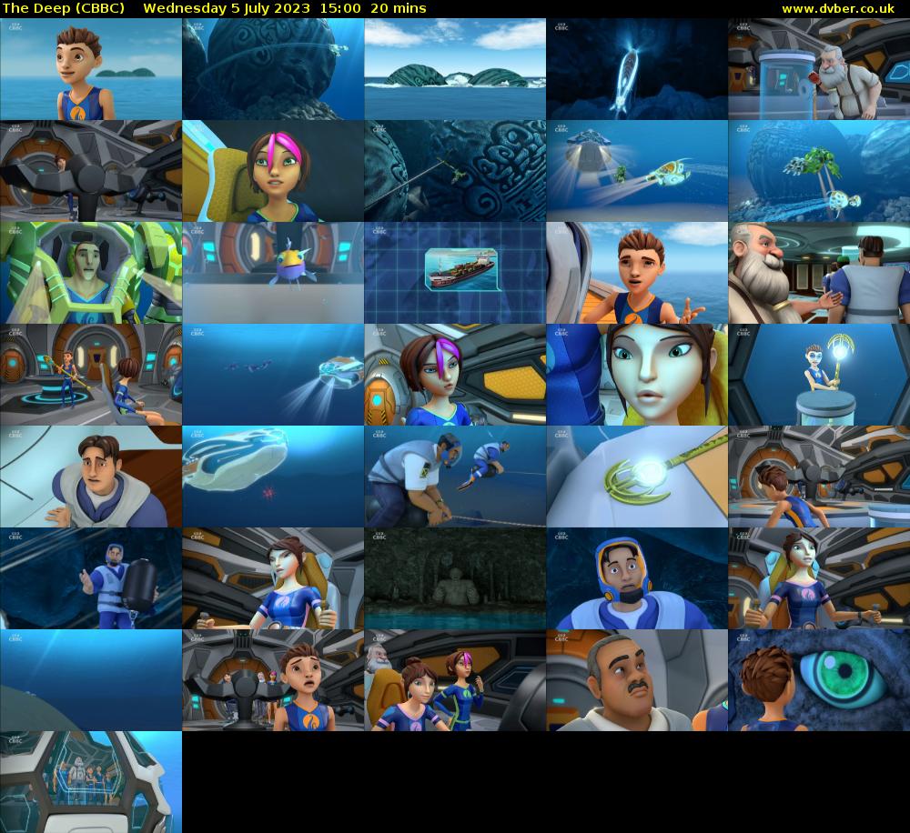 The Deep (CBBC) Wednesday 5 July 2023 15:00 - 15:20